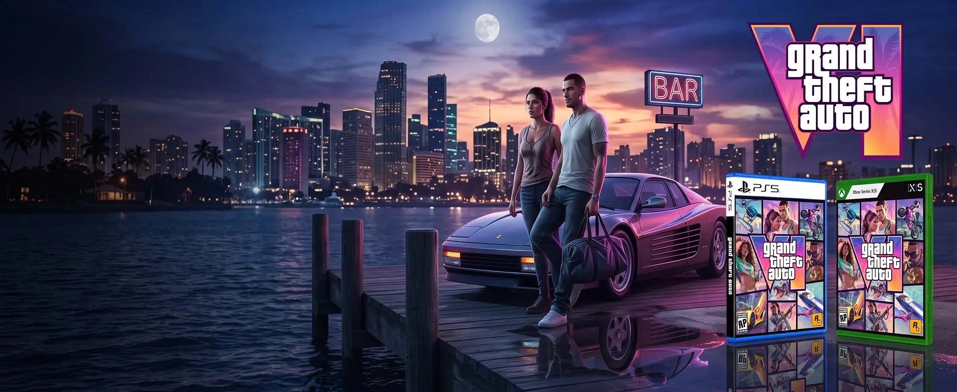 Banner Grand Theft Auto VI