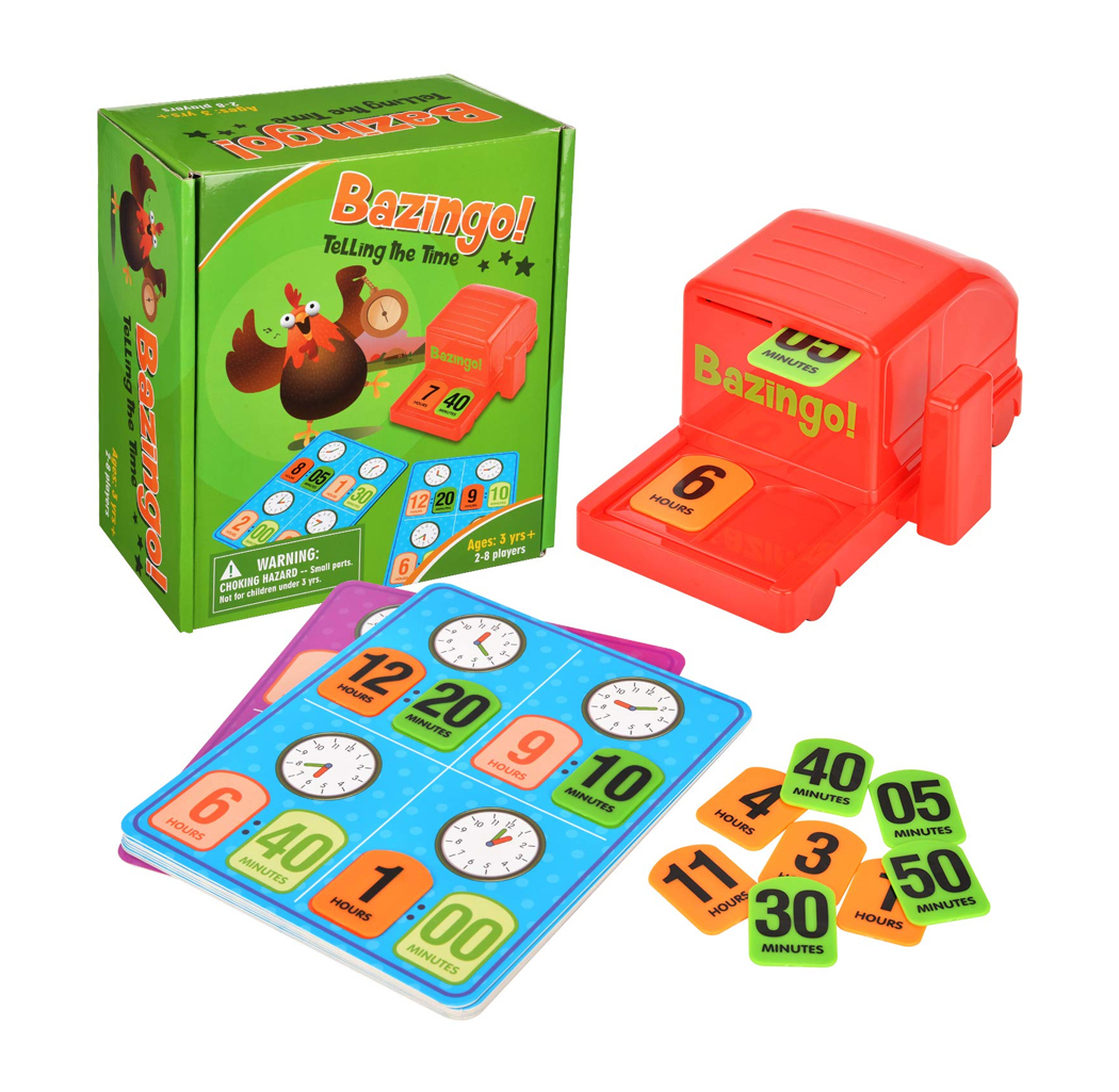 Amagoing Bazingo Bingo Sight Words Board Game (2)