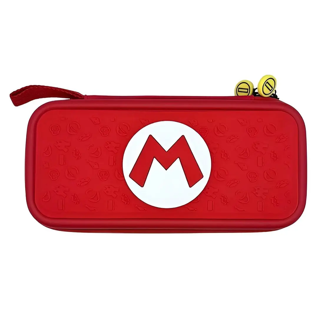 Estuche Rojo Para Nintendo Switch Oled De Marios Bros