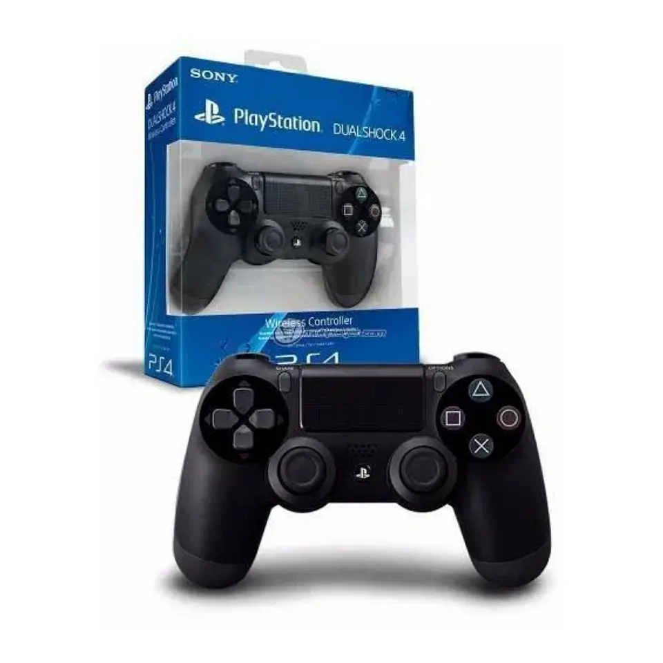 Control DualShock 4 Original V2 para PS4 Color Negro