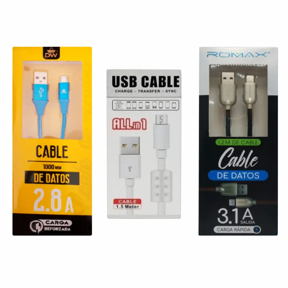 Cable de Datos Micro Usb Tipo V8