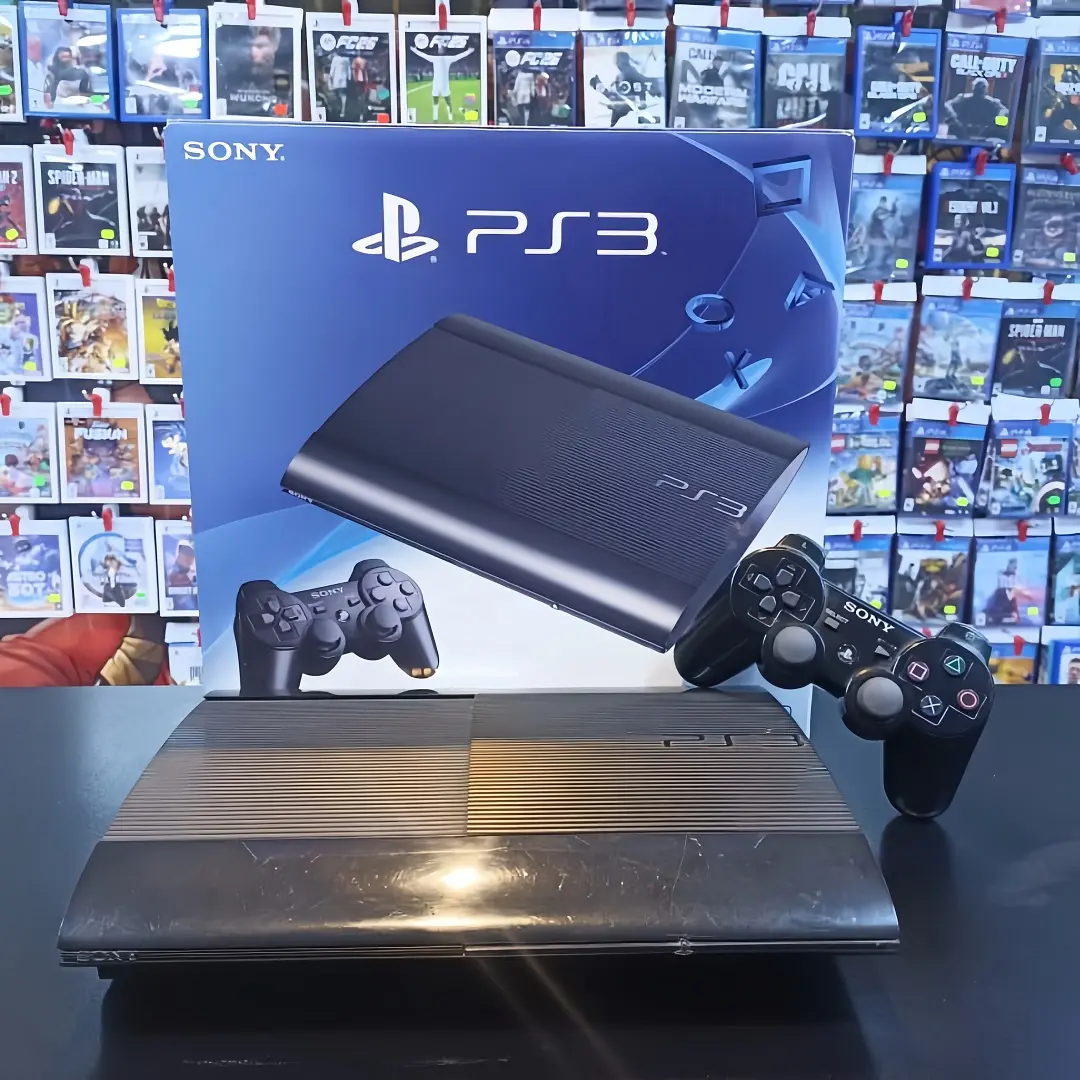 Consola Playstation 3 Super Slim Negro (Usado)