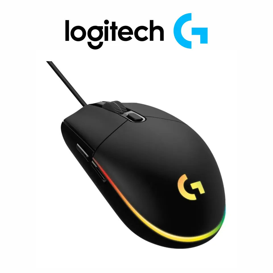 Mouse Logitech G G203 Negro Rgb Lightsync 8000 Dpi Usb