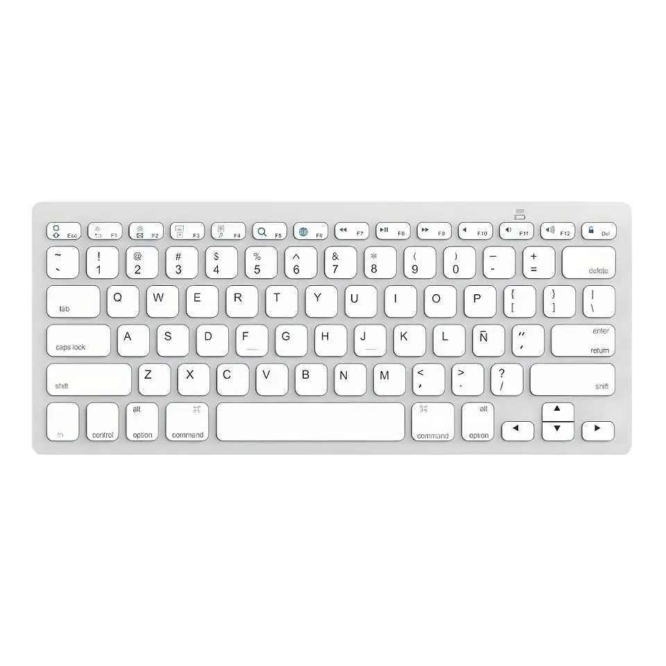 Teclado Ultrafino Inalambrico Bluetooth Wb8022 Weibo