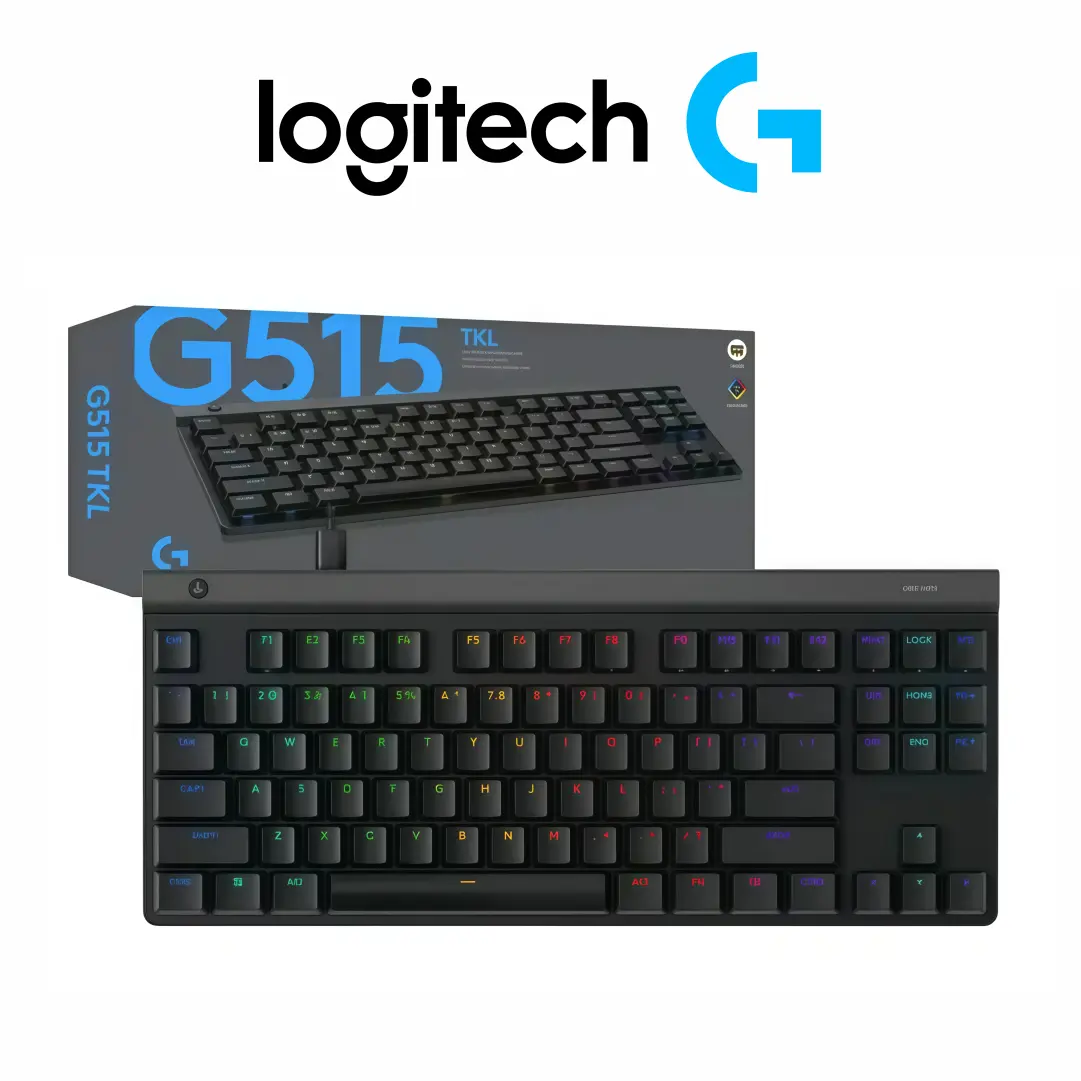 Teclado Mecanico Logitech G515 Tkl Rgb Negro Lightspeed/Bt Lightsync