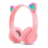 Audifono Inalambricos Oreja De Gato Rgb