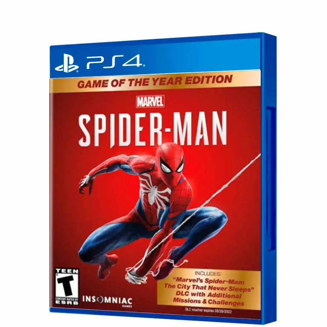 Spider Man Game Of The Year Edition PS4